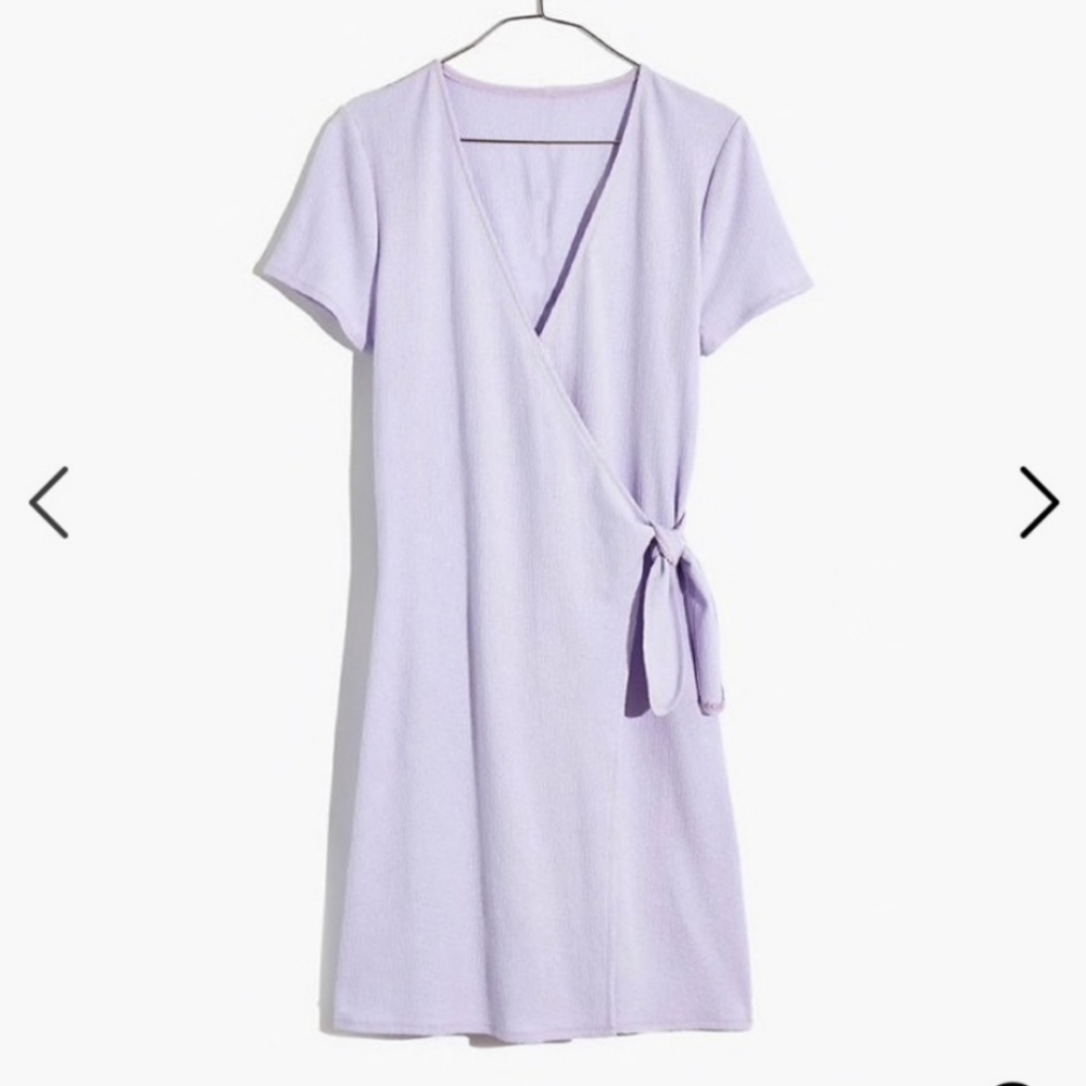 Madewell Texture And Thread Wrap Dress - image 1